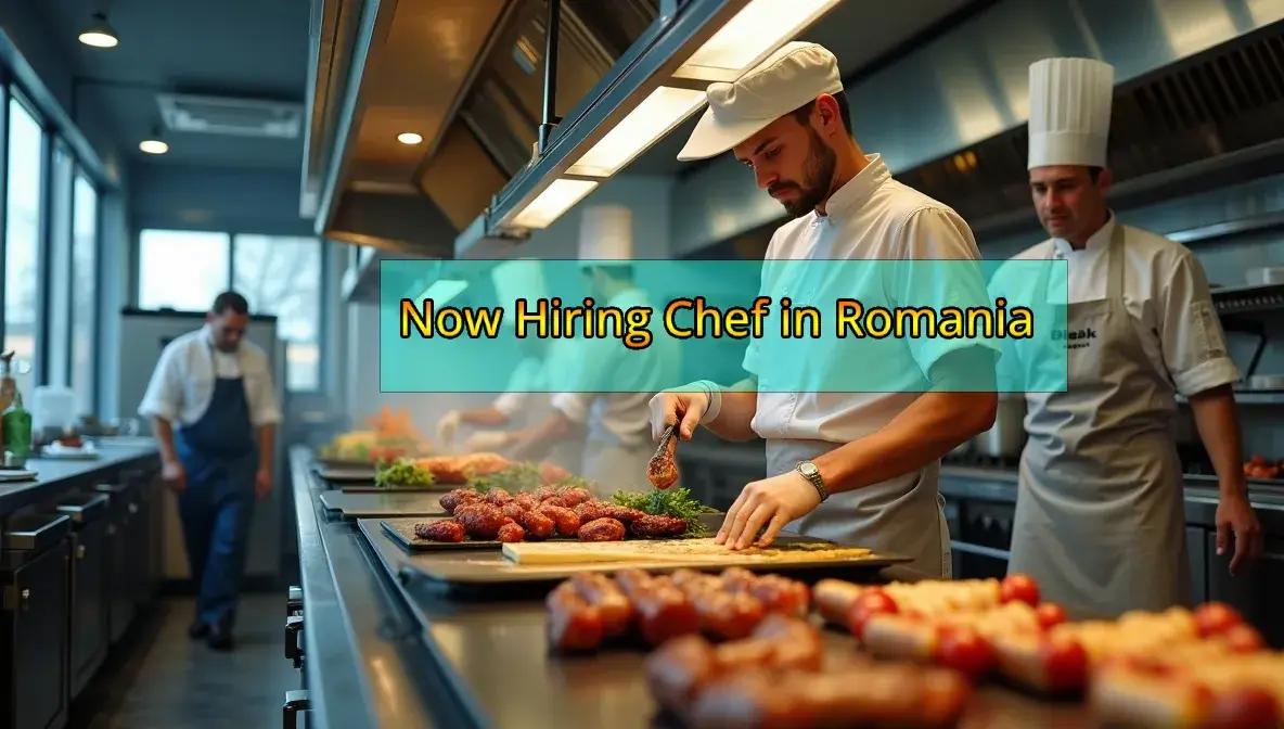Hire Expert Chefs in Romania | Fast & Reliable Chef Recruitment Services